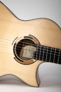 Klassische Gitarre Rosette Crossover