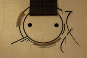 Klassische Gitarre Rosette